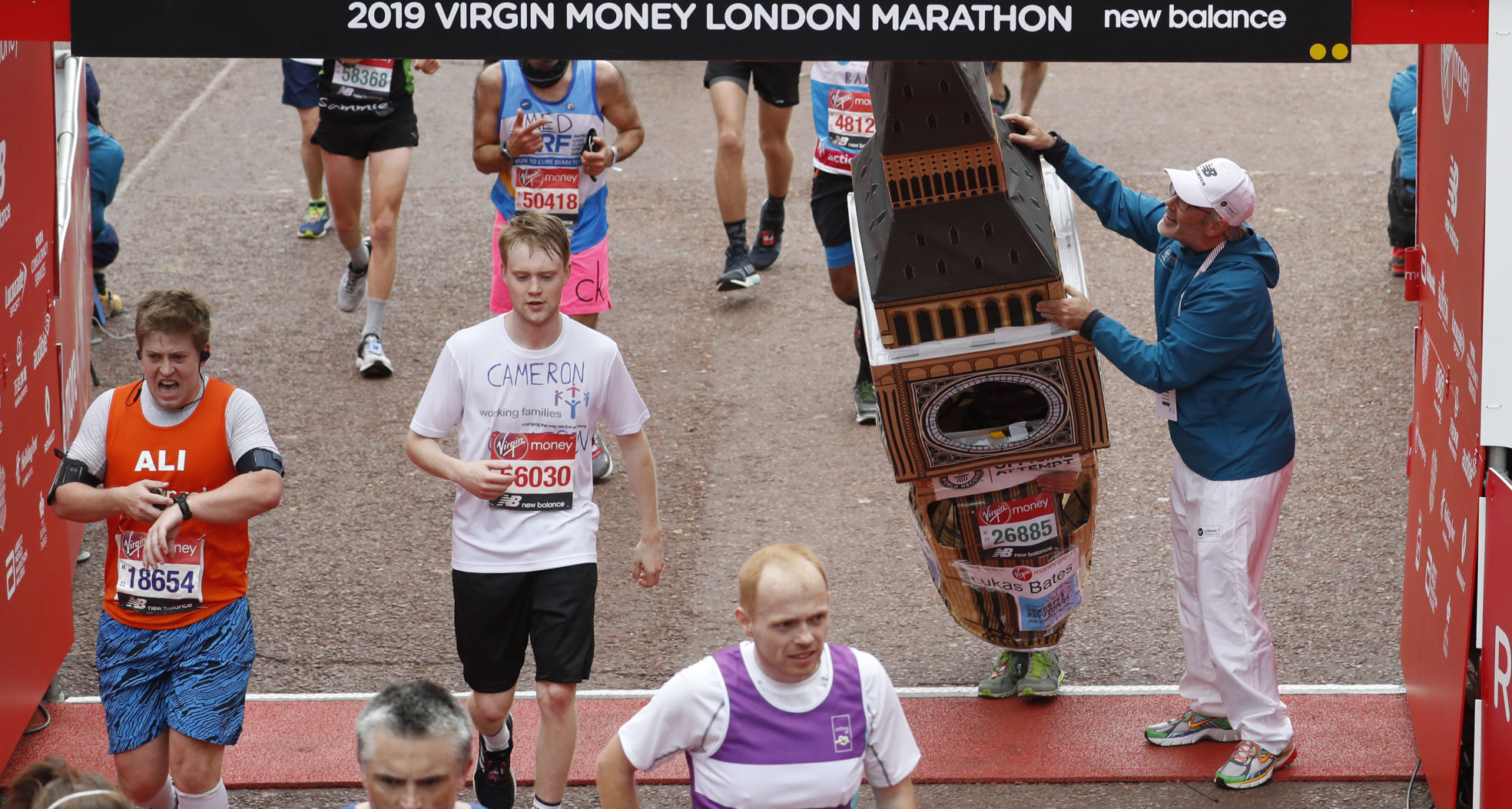 APTOPIX Britain London Marathon